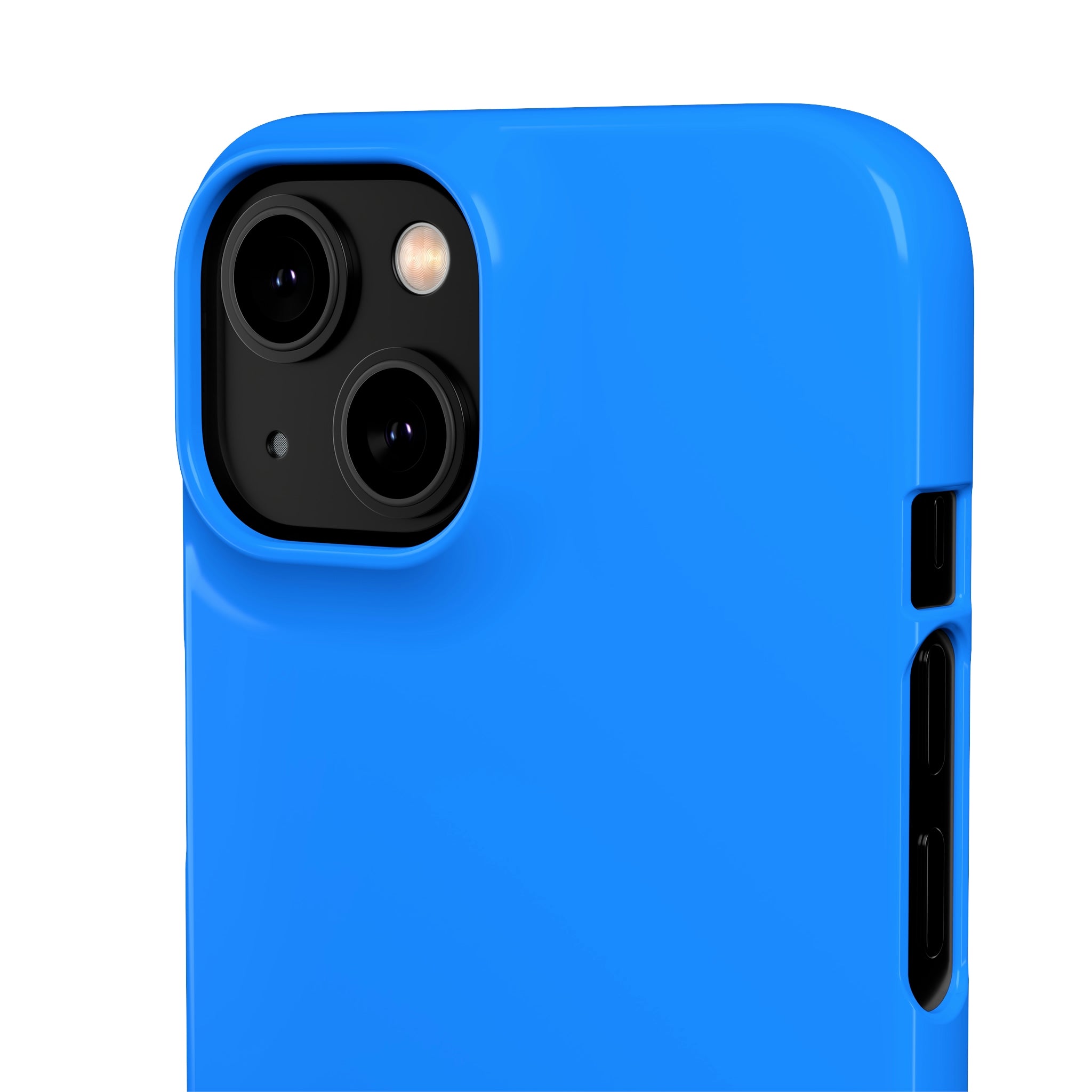 Dodger Blue iPhone Case (Slim) Phone Case