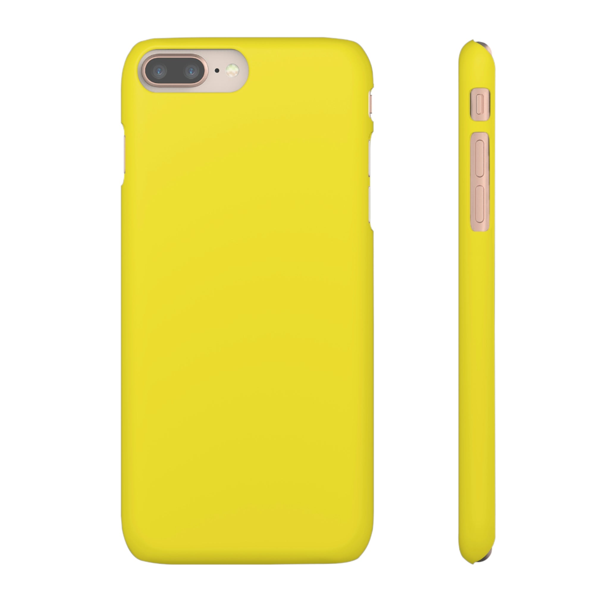 Dandelion Yellow iPhone Case (Slim) iPhone 8 Plus Matte Phone Case