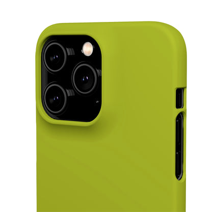 Citron Yellow iPhone Case (Slim) Phone Case