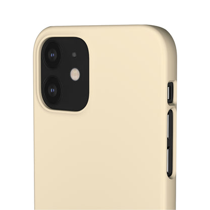 Blanched Almond iPhone Case (Slim) Phone Case