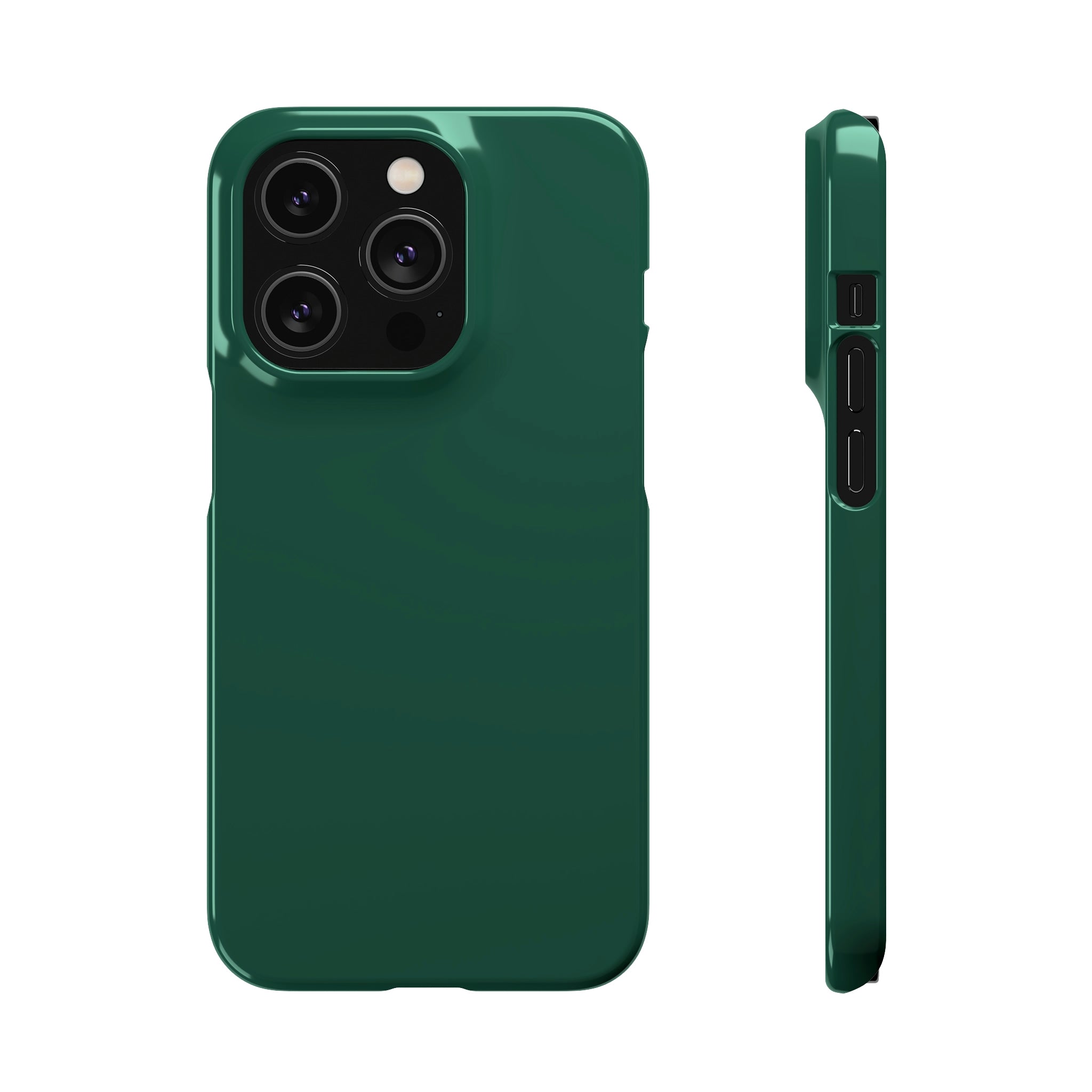 Brunswick Green iPhone Case (Slim) iPhone 14 Pro Glossy Phone Case