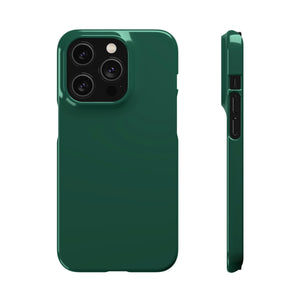 Brunswick Green iPhone Case (Slim) iPhone 14 Pro Glossy Phone Case