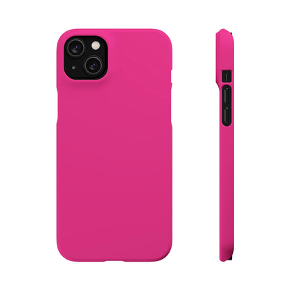 Deep Cerise iPhone Case (Slim) iPhone 14 Plus Matte Phone Case