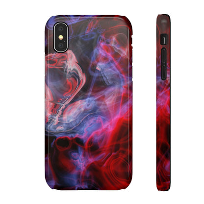 Red Marble iPhone Case (Slim) iPhone X Glossy Phone Case