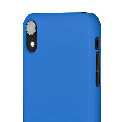 Bright Navy Blue iPhone Case (Slim) Phone Case