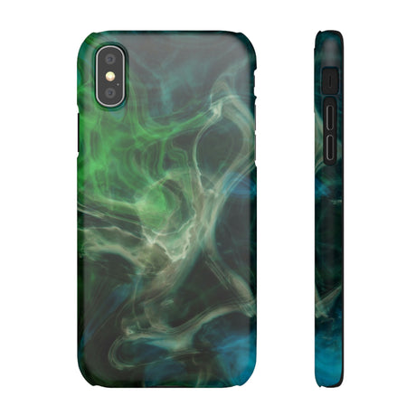 Green Marble iPhone Case (Slim) iPhone XS Matte Phone Case