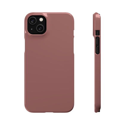 Copper Rose iPhone Case (Slim) iPhone 14 Plus Glossy Phone Case