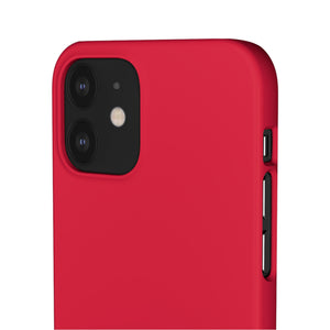 Crimson Red iPhone Case (Slim) Phone Case