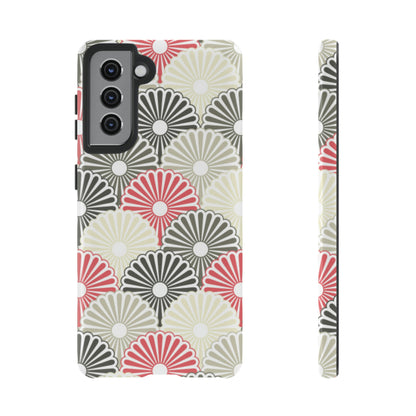 Japanese Flower Android Case (Protective) Samsung Galaxy S21 Glossy Phone Case