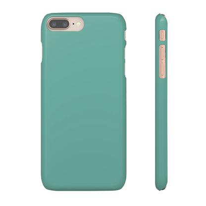 Green Sheen iPhone Case (Slim) iPhone 8 Plus Glossy Phone Case