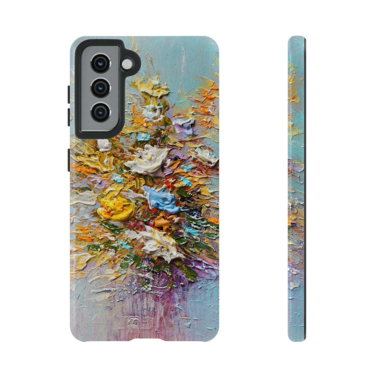 Bouquet Flowers Android Case (Protective) Samsung Galaxy S21 Glossy Phone Case