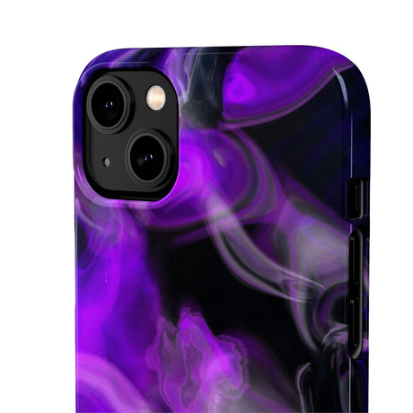 Purple Marble iPhone Case (Slim) Phone Case