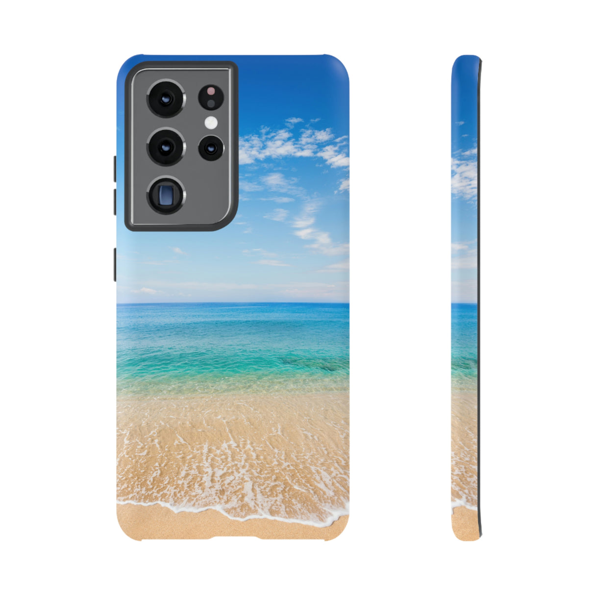 Tropical Beach Android Case (Protective) Samsung Galaxy S21 Ultra Matte Phone Case