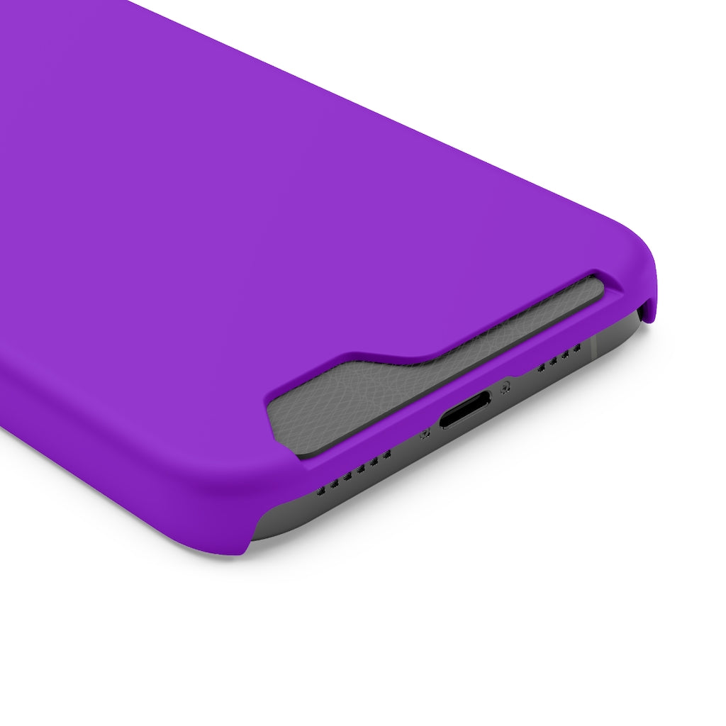 Electric Purple iPhone Case (Card) Phone Case