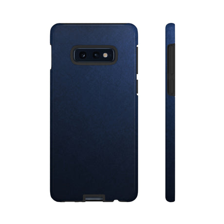 Gradient Black & Blue Android Case (Protective) Samsung Galaxy S10E Glossy Phone Case