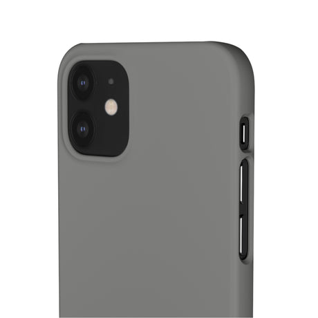 Battleship Gray iPhone Case (Slim) Phone Case