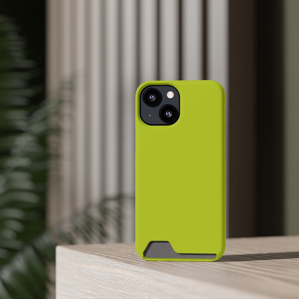 Acid Green iPhone Case (Card) Phone Case