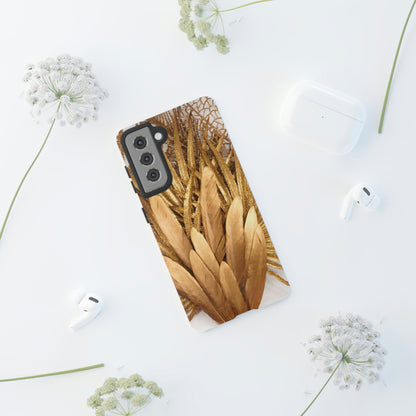 Gold Feather Android Case (Protective) Phone Case