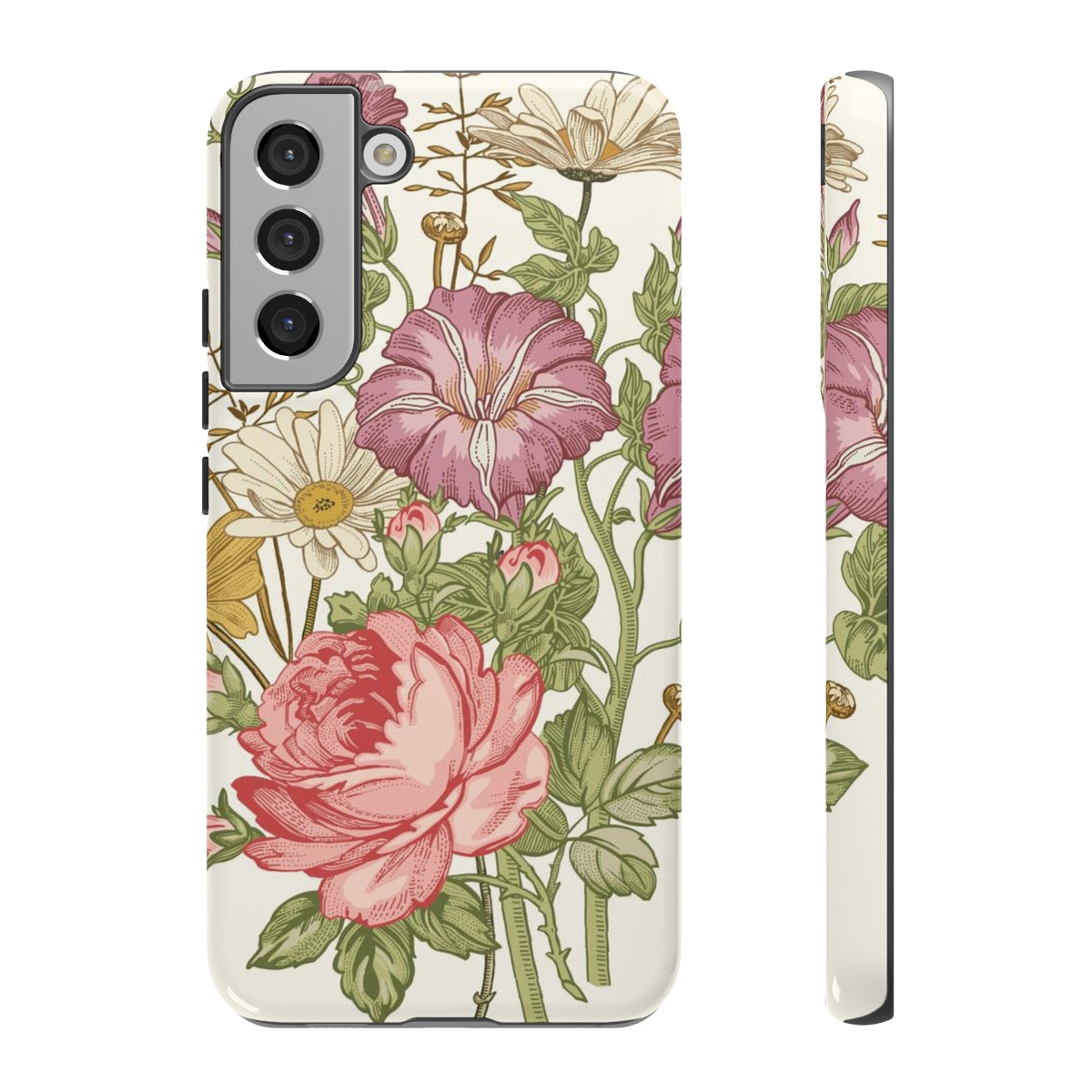 Bouquet Rose Vintage Flower Samsung Case (Protective) Samsung Galaxy S22 Plus Glossy Phone Case