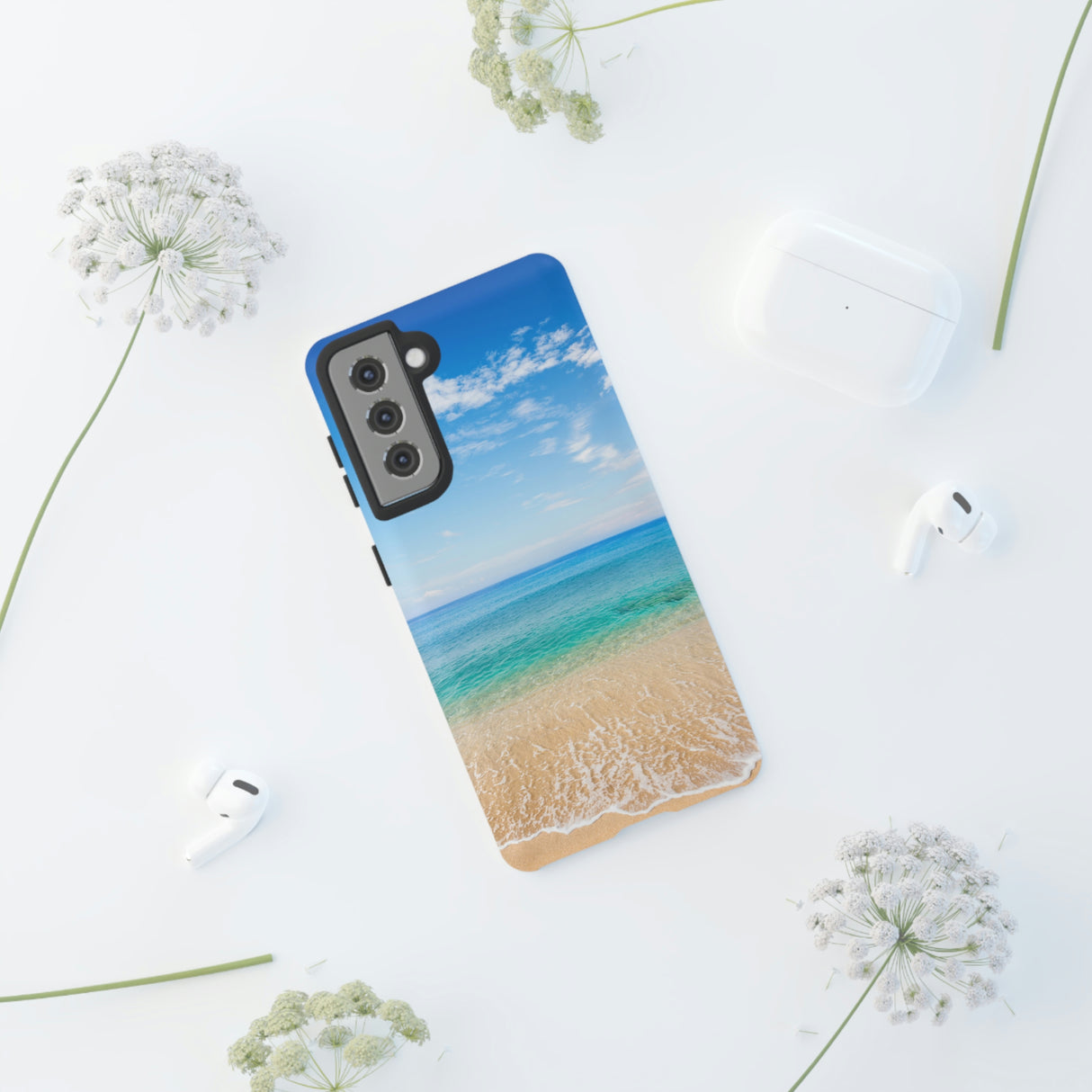 Tropical Beach Android Case (Protective) Phone Case