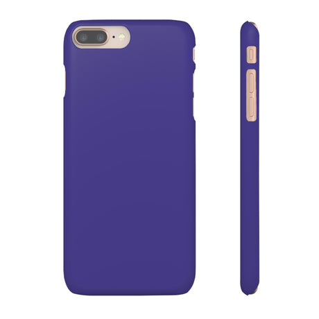 Dark Slate Blue iPhone Case (Slim) iPhone 8 Plus Matte Phone Case