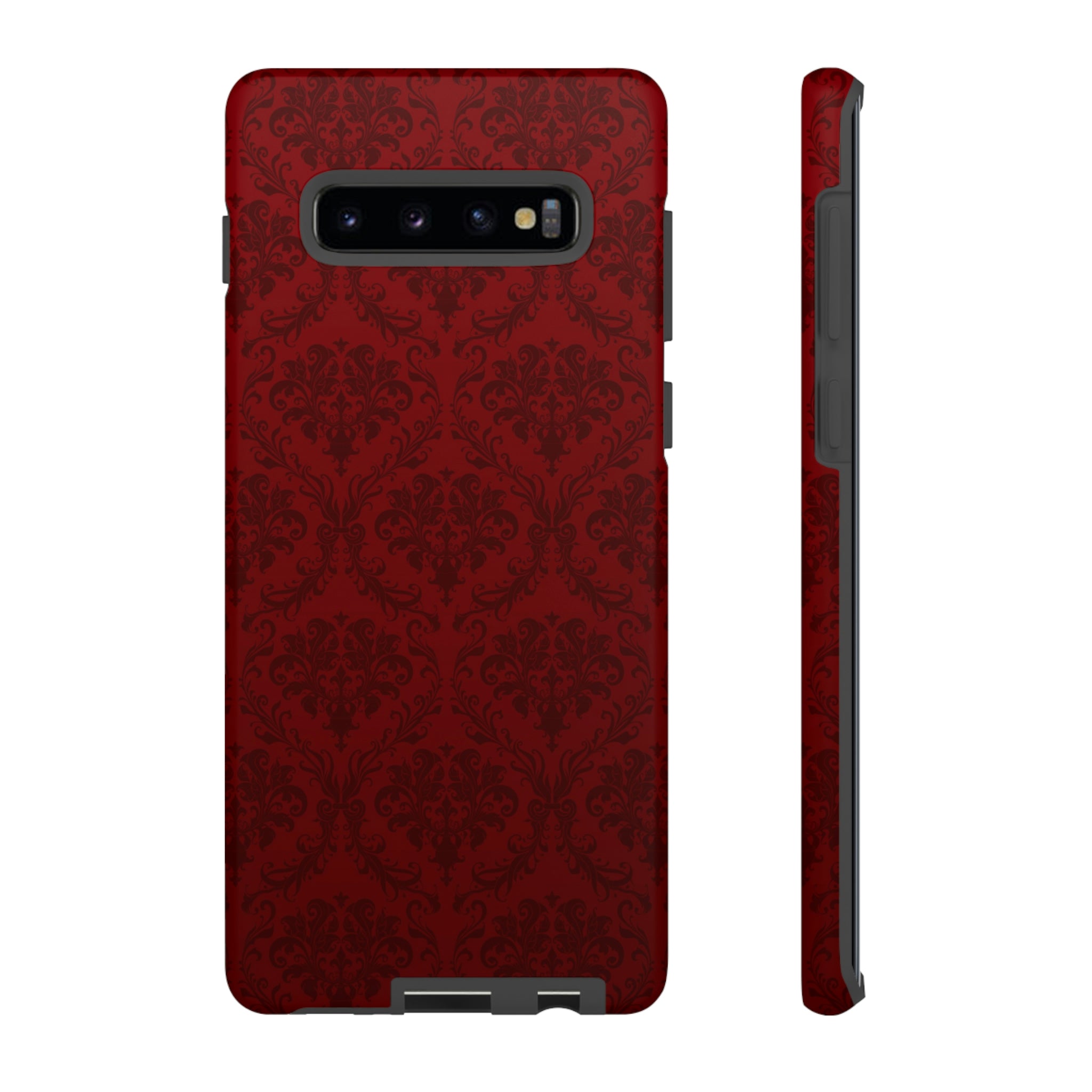 Dark Red Wallpaper Android Case (Protective) Samsung Galaxy S10 Plus Matte Phone Case