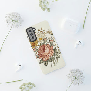 Bouquet Vintage Flower Samsung Case (Protective) Phone Case