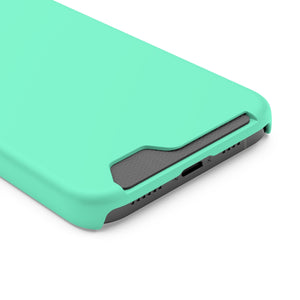 Aquamarine iPhone Case (Card) Phone Case