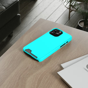 Cyan iPhone Case (Card) Phone Case