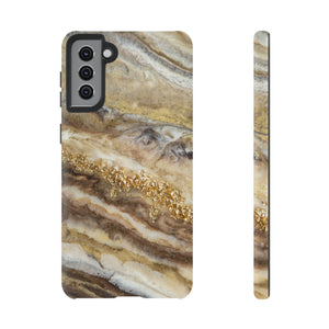 Gold Epoxy Android Case (Protective) Samsung Galaxy S21 Plus Matte Phone Case