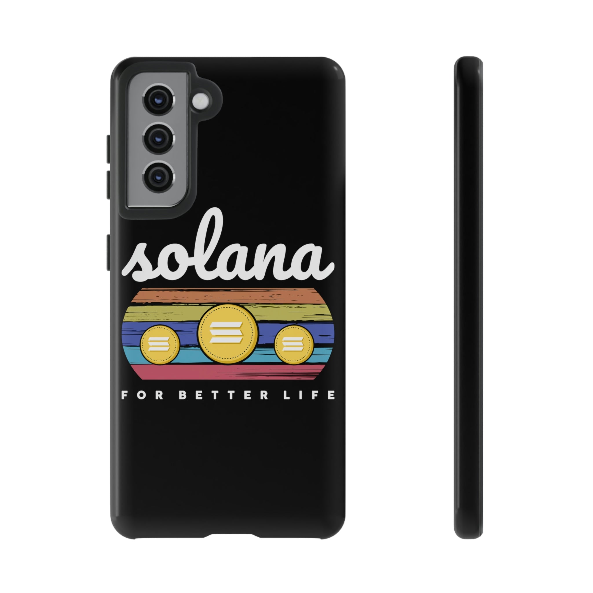 Solana Android Case (Protective) Samsung Galaxy S21 Glossy Phone Case