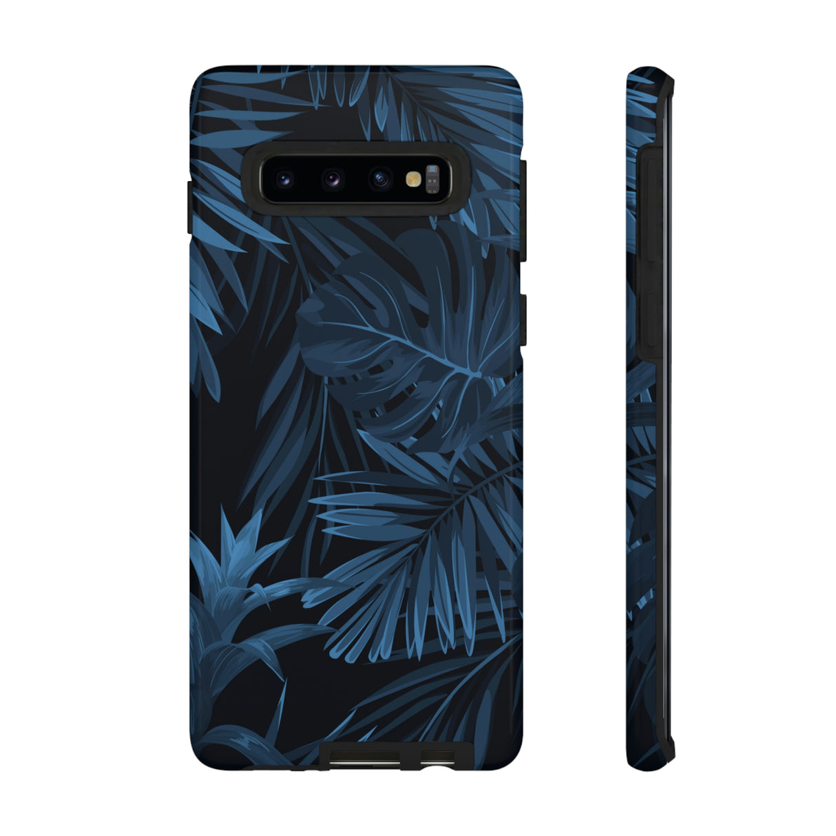 Blue Tropical Android Case (Protective) Samsung Galaxy S10 Glossy Phone Case