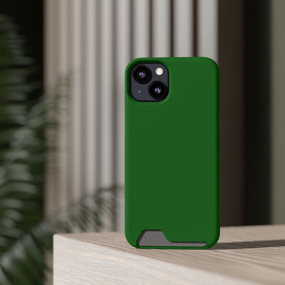 Dark Green iPhone Case (Card) Phone Case