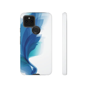 Blue Feathers Android Case (Protective) Google Pixel 5 5G Matte Phone Case