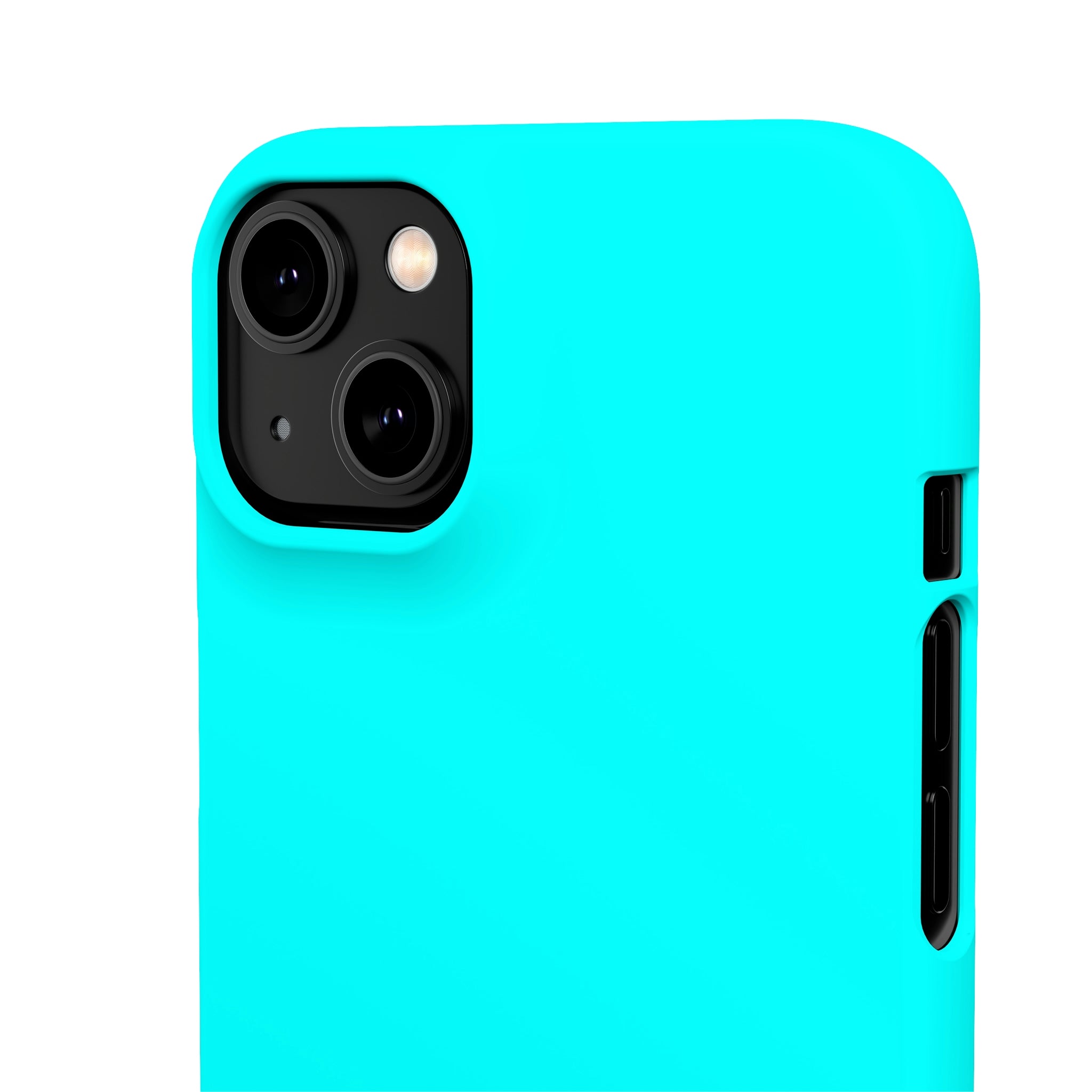 Aqua Blue iPhone Case (Slim) Phone Case