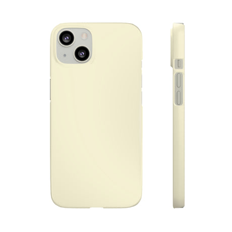 Cornsilk White iPhone Case (Slim) iPhone 13 Matte Phone Case