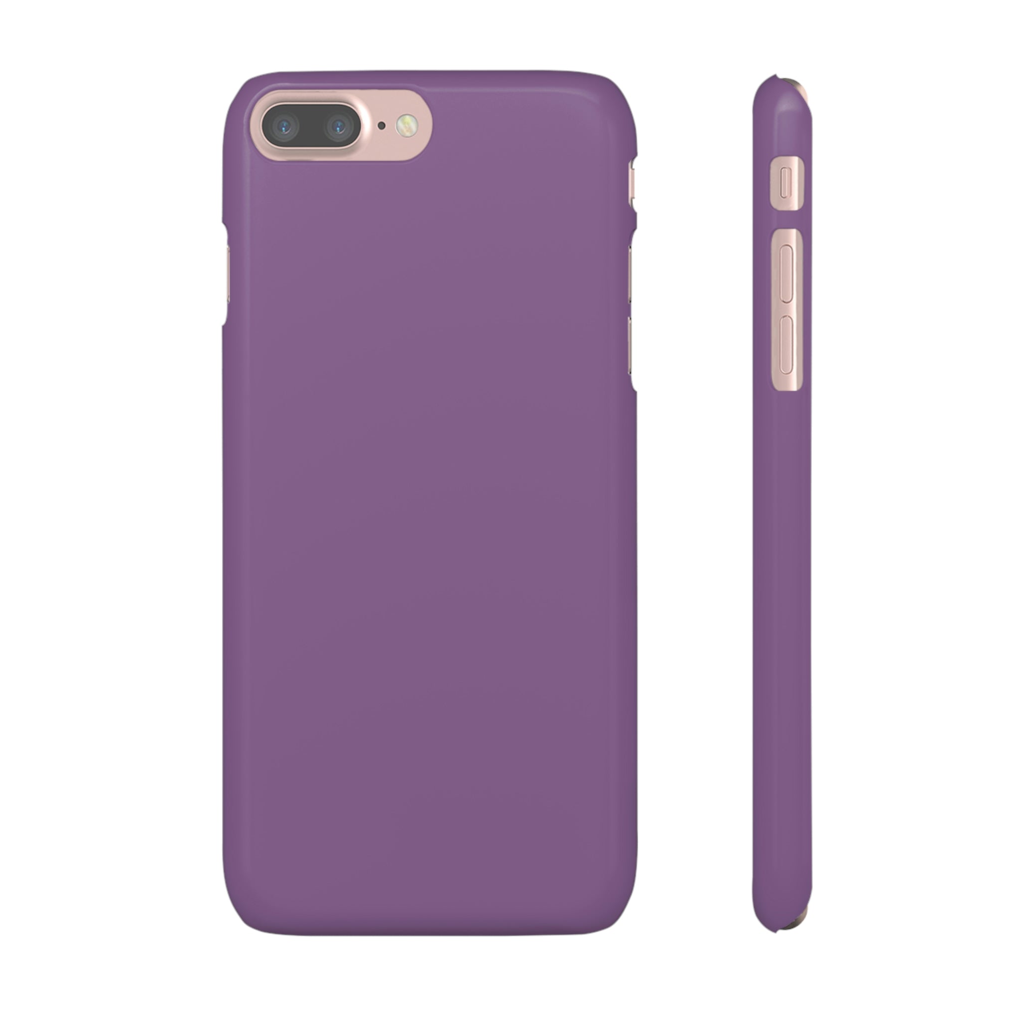 French Lilac iPhone Case (Slim) iPhone 7 Plus Glossy Phone Case