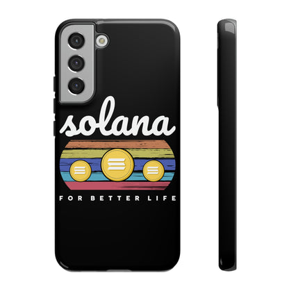 Solana Android Case (Protective) Samsung Galaxy S22 Plus Glossy Phone Case