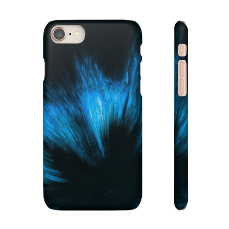 Midnight Shadow Ink Art iPhone Case (Slim) iPhone 8 Matte Phone Case