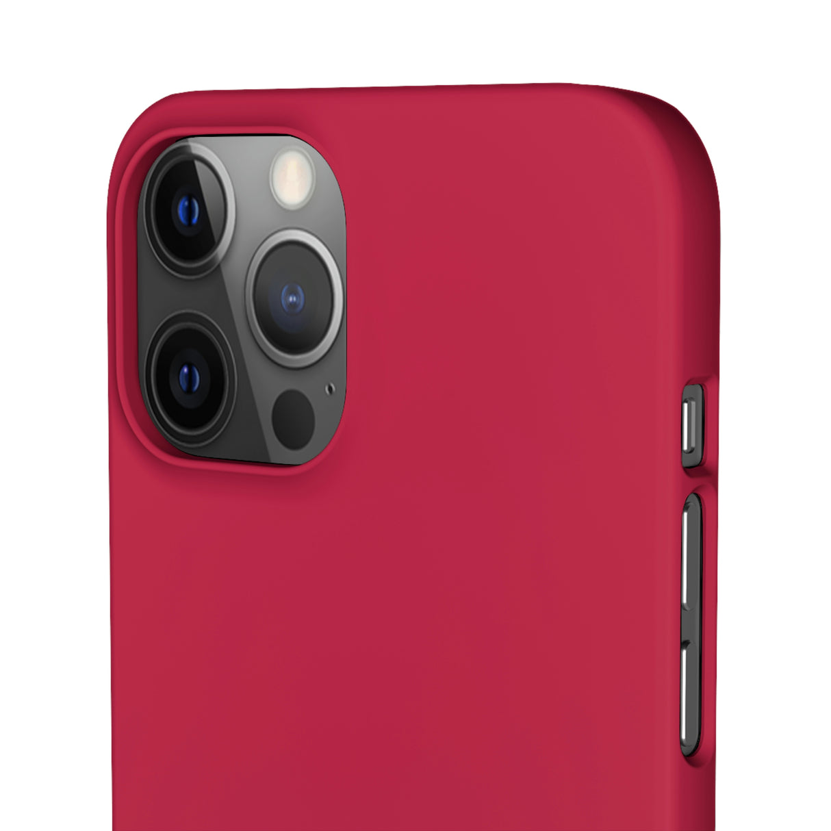 Bright Maroon iPhone Case (Slim) Phone Case