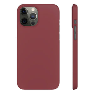 Cordovan Purple iPhone Case (Slim) iPhone 12 Pro Max Matte Phone Case