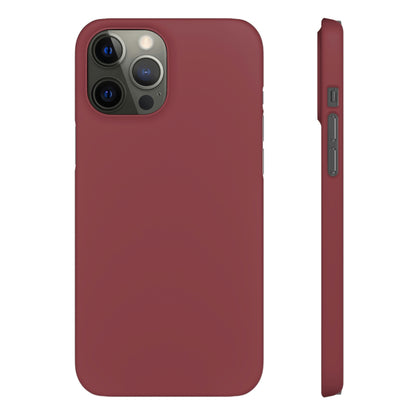 Cordovan Purple iPhone Case (Slim) iPhone 12 Pro Max Matte Phone Case