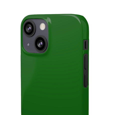 Dark Green iPhone Case (Slim) Phone Case