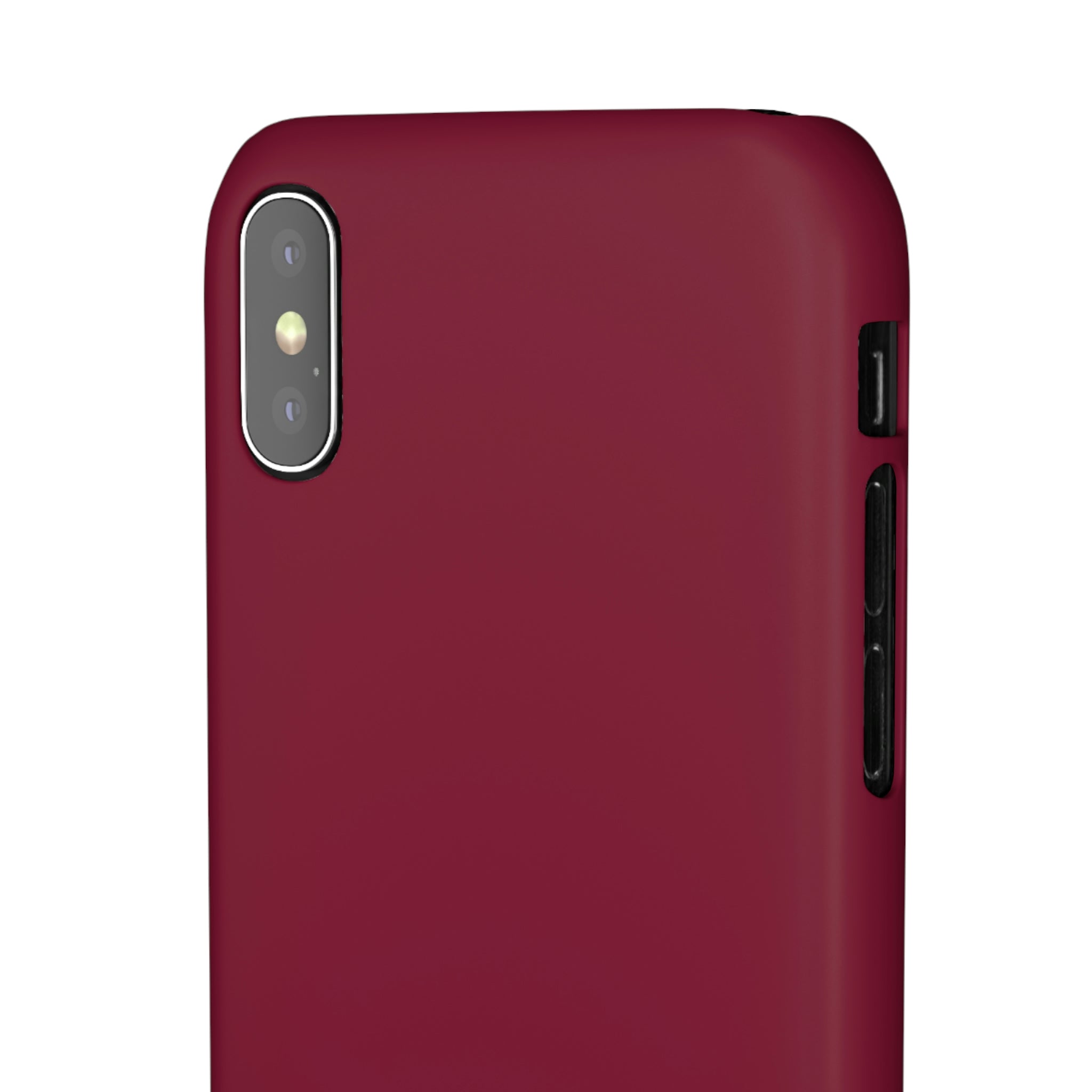 Claret Red iPhone Case (Slim) Phone Case