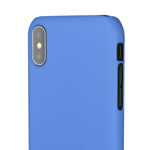 Cornflower Blue iPhone Case (Slim) Phone Case