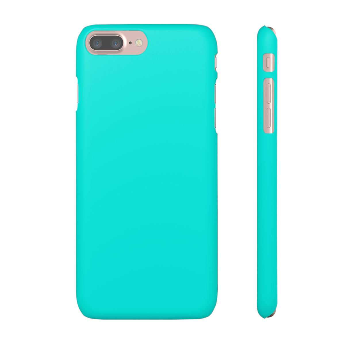 Bright Turquoise iPhone Case (Slim) iPhone 7 Plus Matte Phone Case