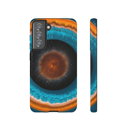 Center of Space Ink Art Android Case (Protective) Samsung Galaxy S21 FE Glossy Phone Case