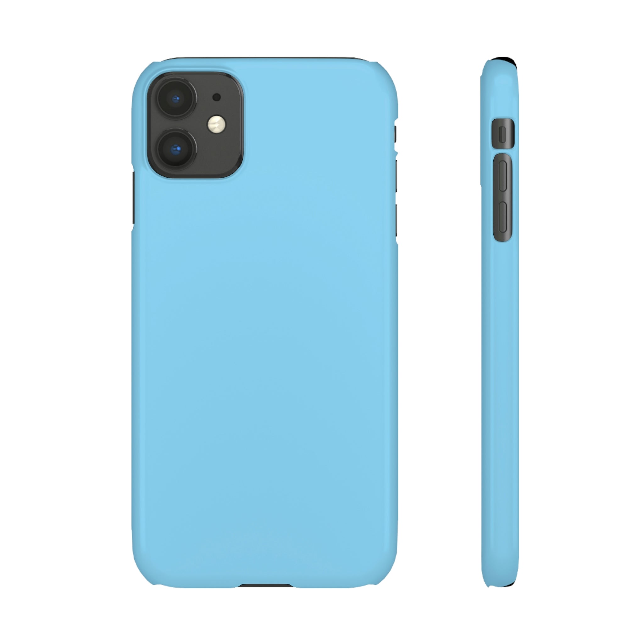 Baby Blue iPhone Case (Slim) iPhone 11 Glossy Phone Case