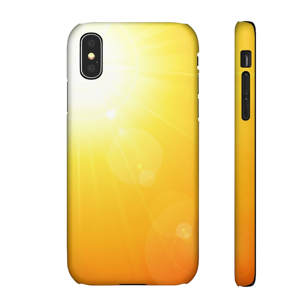 Bright Summer Sun Samsung/iPhone (Slim) Phone Case