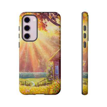 Flower Bushes Android Case (Protective) Samsung Galaxy S23 Plus Glossy Phone Case